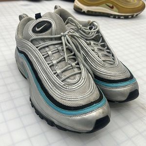 Vintage Nike air max 97 silver and blue size 13 men 🔥